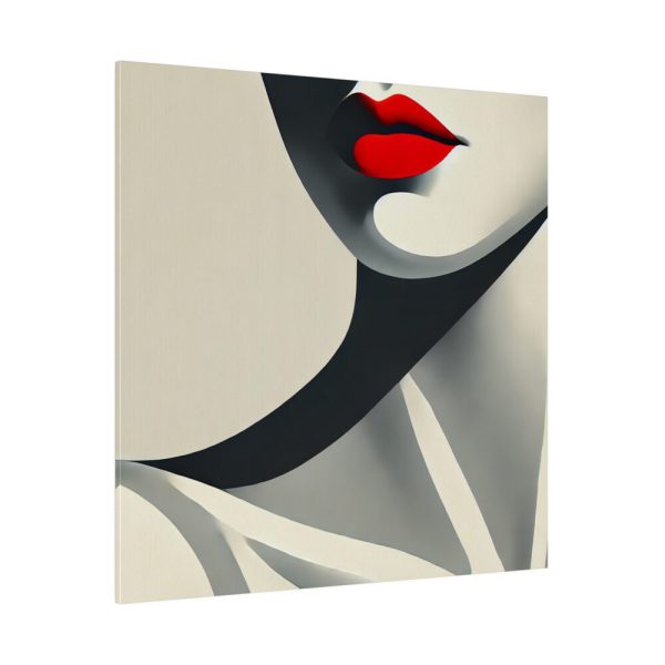 10977756913833744952_2048.jpeg Minimalist of Woman's Lower Face Standard Canvas
