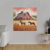 11135847665862087988_2048.jpeg Farm Barn With Horse Standard Canvas