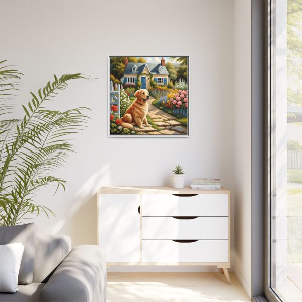 11254524529145025297_2048.jpeg Cottage Garden Framed Canvas