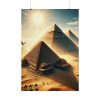 Pyramids in Sunset Poster