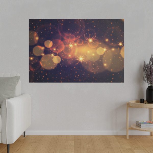 Bokeh Lights Standard Canvas
