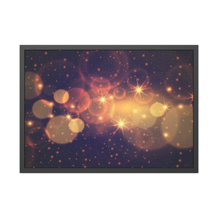 Bokeh Lights Framed Poster - Image 5