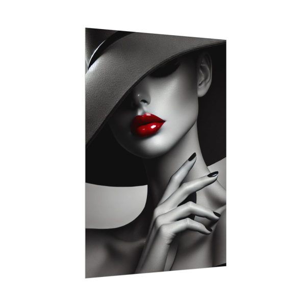 11520893968443220898_2048.jpeg High-Fashion Portrait of Woman Poster