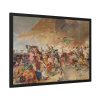 Battle Pyramids Framed Poster
