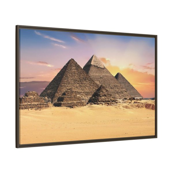 11833110980247230044_2048.jpeg Egyptian Pyramids Framed Canvas