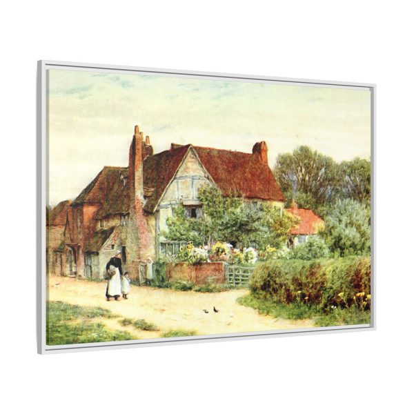 12176255444001916750_2048.jpeg Country Cottage Framed Canvas