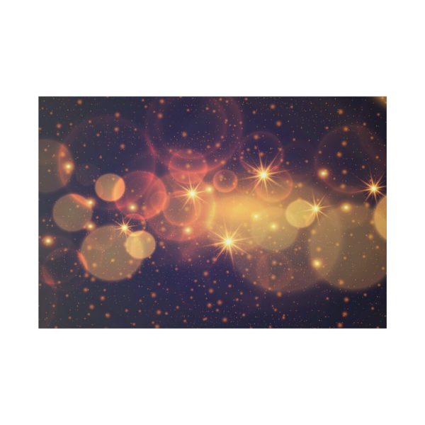 Bokeh Lights Standard Canvas
