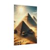 Pyramids in Sunset Poster