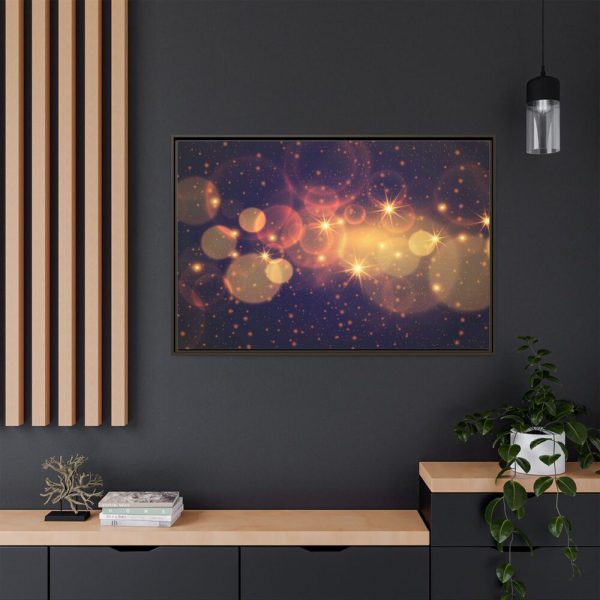 12495490969978423990_2048.jpeg Bokeh Lights Framed Canvas