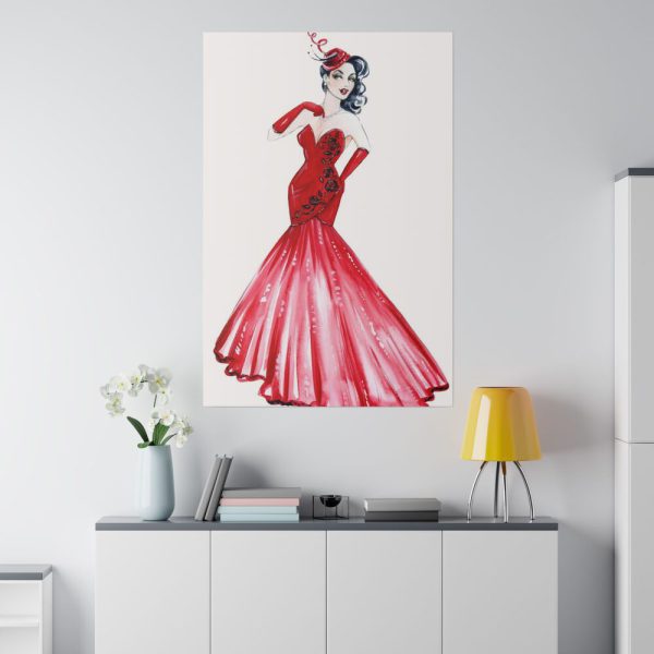 Retro Glamour Standard Canvas