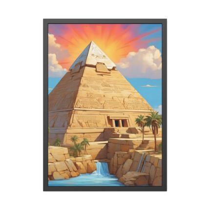 Egypt Pyramid Framed Poster