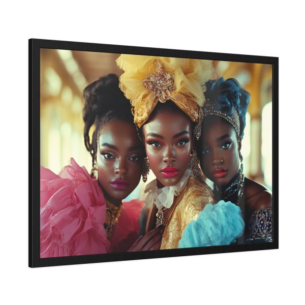 12530564080257454454_2048.jpeg African American Models Framed Poster