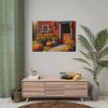 12535095455194352421_2048.jpeg Barn Pumpkin Flowers Autumn Poster