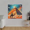 12554655600707343459_2048.jpeg Camel and Pyramid Standard Canvas