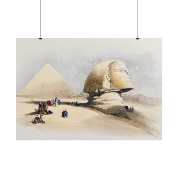 12694257981198413789_2048.jpeg Great Sphinx Pyramids of Gezeeh Poster