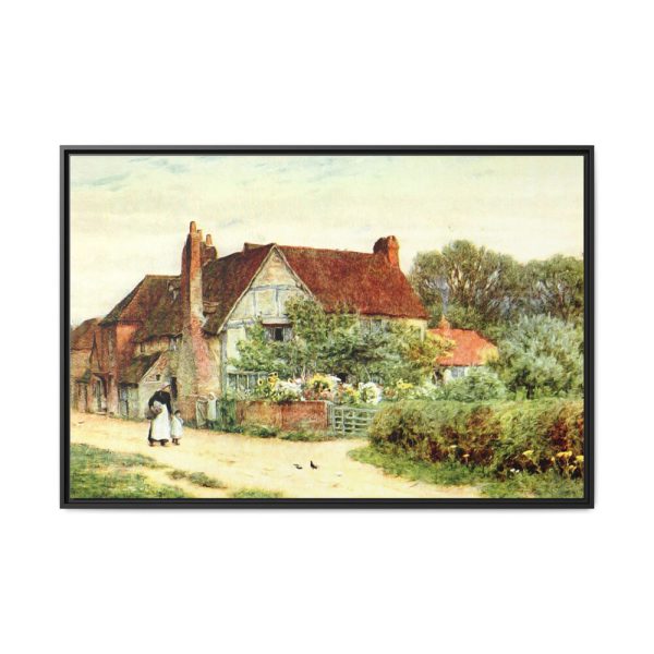 12774037477684321206_2048.jpeg Country Cottage Framed Canvas
