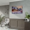 Half Timbered Cottage In Winter Poster