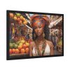 1279457598731736583_2048-1.jpeg Marketplace With Fruit Stalls II Framed Poster