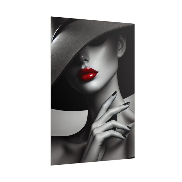 12853538958122825299_2048.jpeg High-Fashion Portrait of Woman Poster