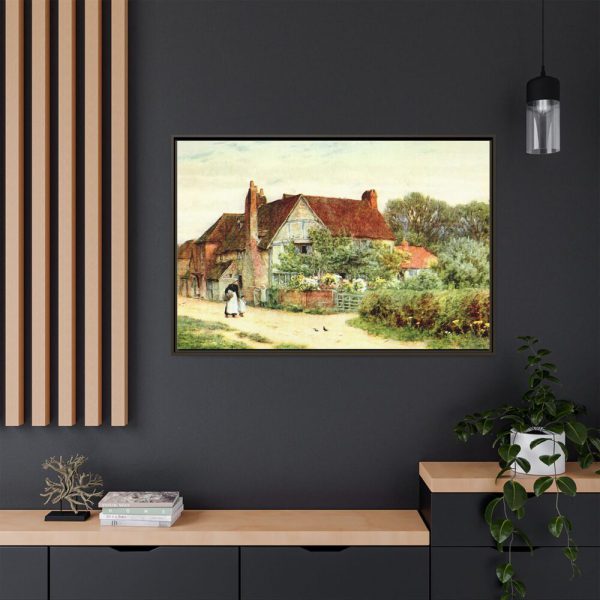 12926550860997496269_2048.jpeg Country Cottage Framed Canvas