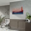 13118522076389699201_2048.jpeg Full Moon Over Golden Gate Bridge Poster