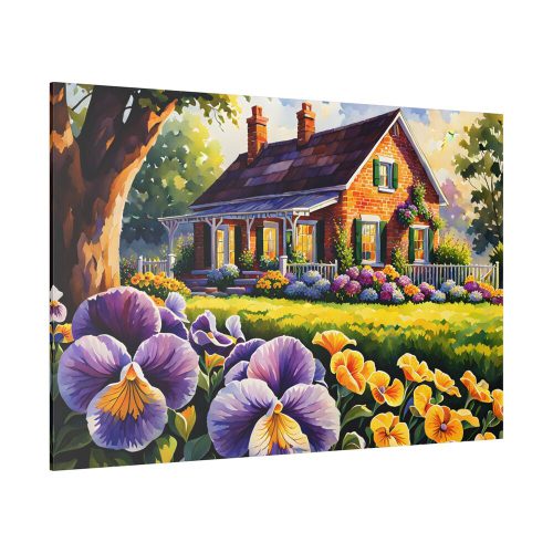 Pansy Cottage Standard Canvas