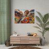 Marketplace With Fruit Stalls I Poster