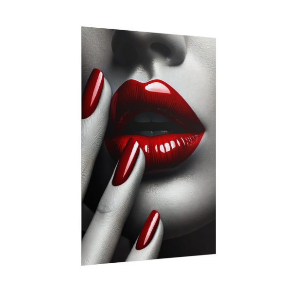 13257599910692839463_2048.jpeg High-Contrast Close-Up of Woman's Face Poster