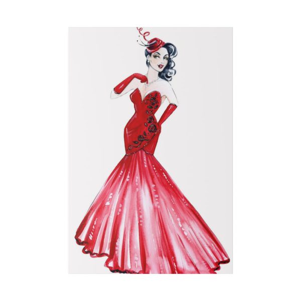 Retro Glamour Standard Canvas