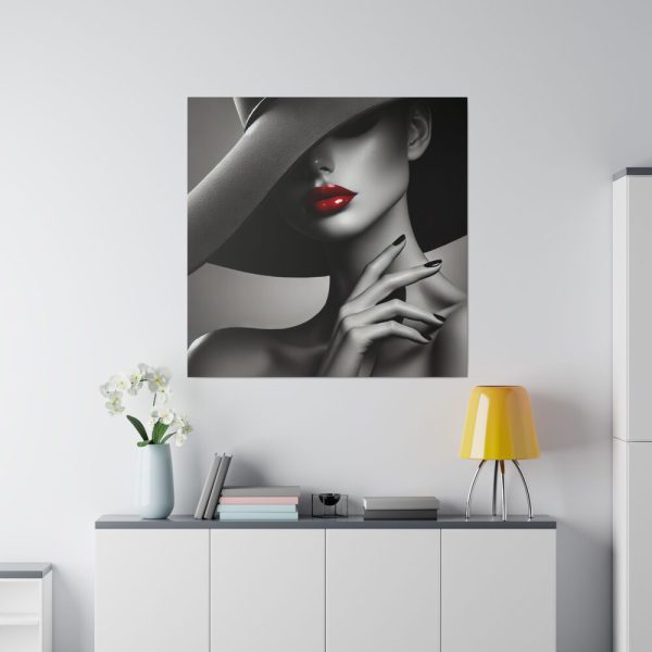 13398926328732845866_2048.jpeg High-Fashion Portrait of Woman Standard Canvas