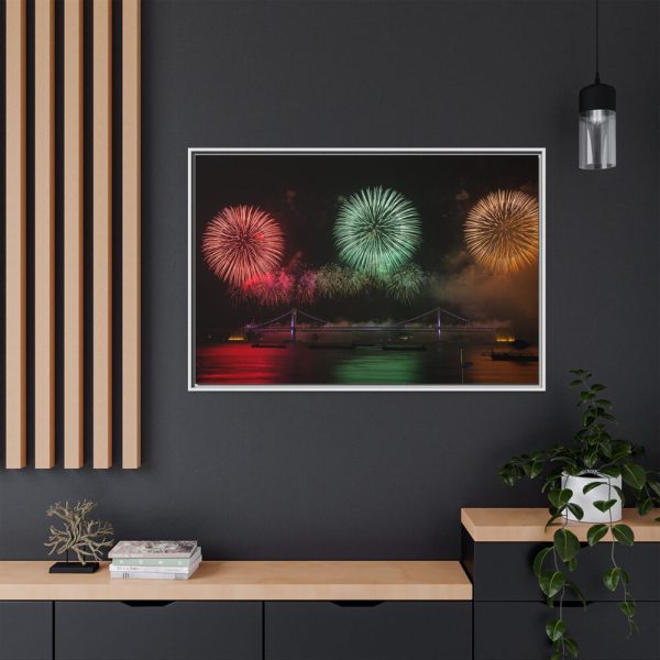 1340323892503535100_2048.jpeg Free Fireworks Framed Canvas
