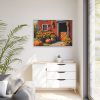 13421334911724746355_2048.jpeg Barn Pumpkin Flowers Autumn Framed Canvas