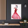 13558318826973326721_2048.jpeg Retro Glamour Framed Canvas