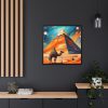 13594957102700163704_2048.jpeg Camel and Pyramid Framed Canvas