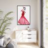 13602776016340897771_2048.jpeg Retro Glamour Framed Canvas