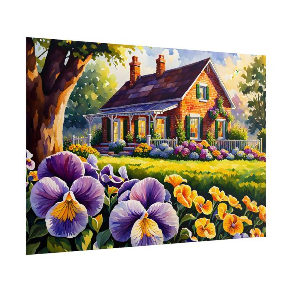 13697890375168477441_2048.jpeg Pansy Cottage Poster