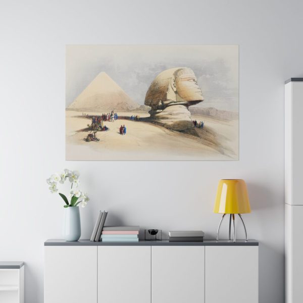 13726249432579403225_2048.jpeg Great Sphinx Pyramids of Gezeeh Standard Canvas