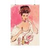 Female Glamour Face Poster