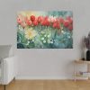 Flower Field of Tulips Standard Canvas