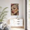 13918502446072334709_2048.jpeg Vintage Glamor Portrait Framed Canvas