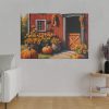 13921468684038443959_2048.jpeg Barn Pumpkin Flowers Autumn Standard Canvas