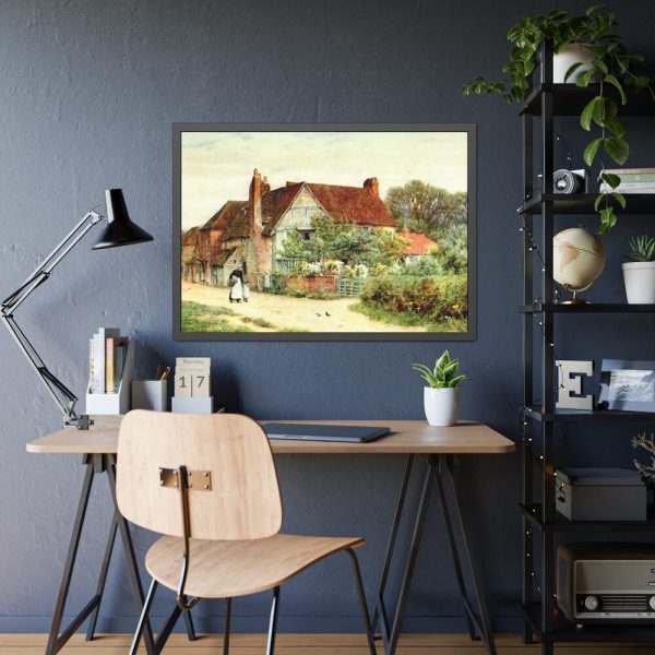 1411049730385823766_2048.jpeg Country Cottage Framed Poster