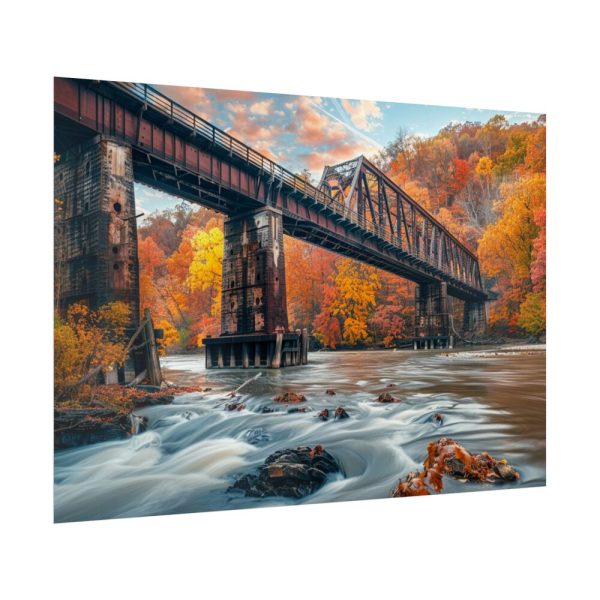 14203470316995095730_2048.jpeg Autumn Bridge Art II Poster