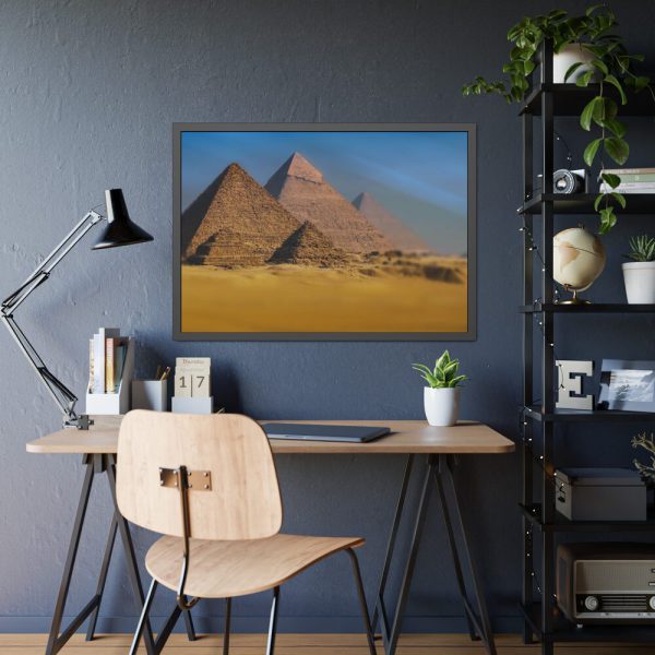 14290430575208664375_2048-1.jpeg The Great Pyramid of Giza Framed Poster