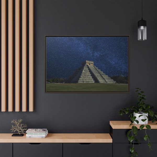 14428411768870140766_2048.jpeg Pyramid in Mexico Framed Canvas