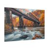 14491466485866522346_2048.jpeg Autumn Bridge Art II Standard Canvas