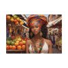 14682910503621482878_2048.jpeg Marketplace With Fruit Stalls II Poster