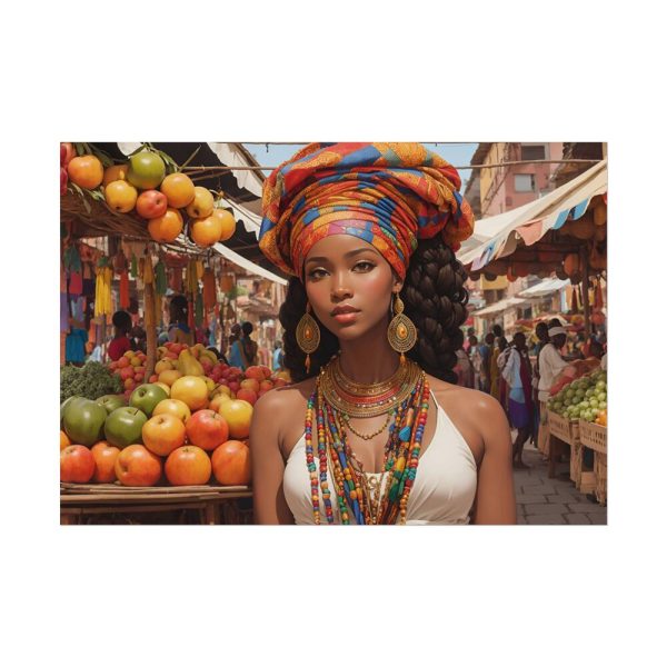 14682910503621482878_2048.jpeg Marketplace With Fruit Stalls II Poster