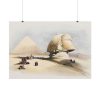 1471976778473938327_2048.jpeg Great Sphinx Pyramids of Gezeeh Poster
