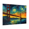 14762009086725143791_2048.jpeg Colorful and Dramatic Golden Gate Bridge Poster